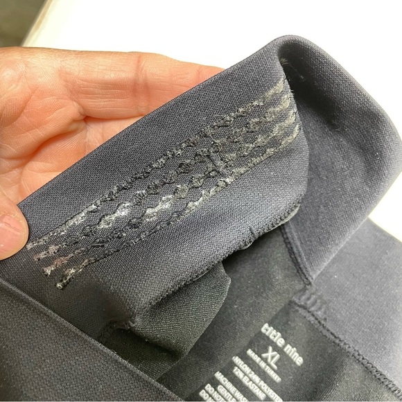 Title Nine  black base layer tights leggings XL - Picture 6 of 6